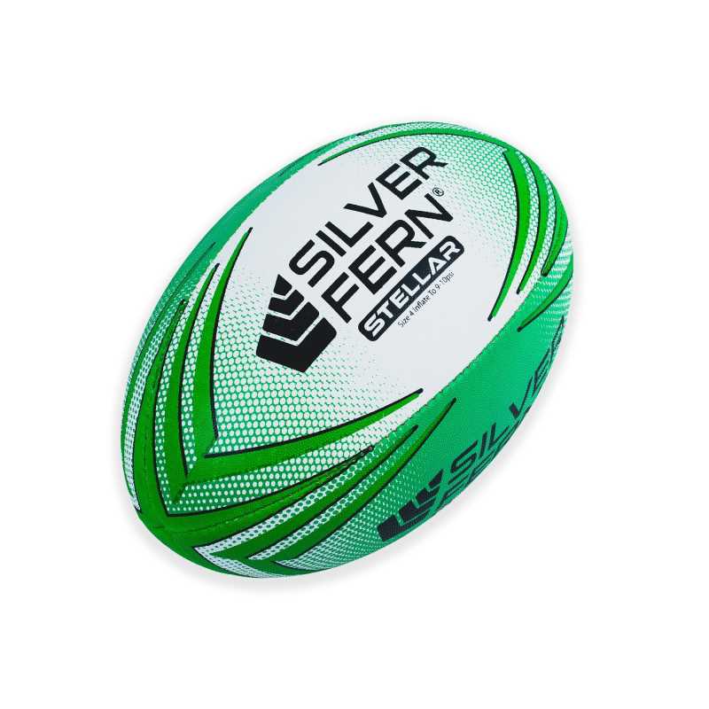 Silver Fern Rugby Ball Trainer Size 4